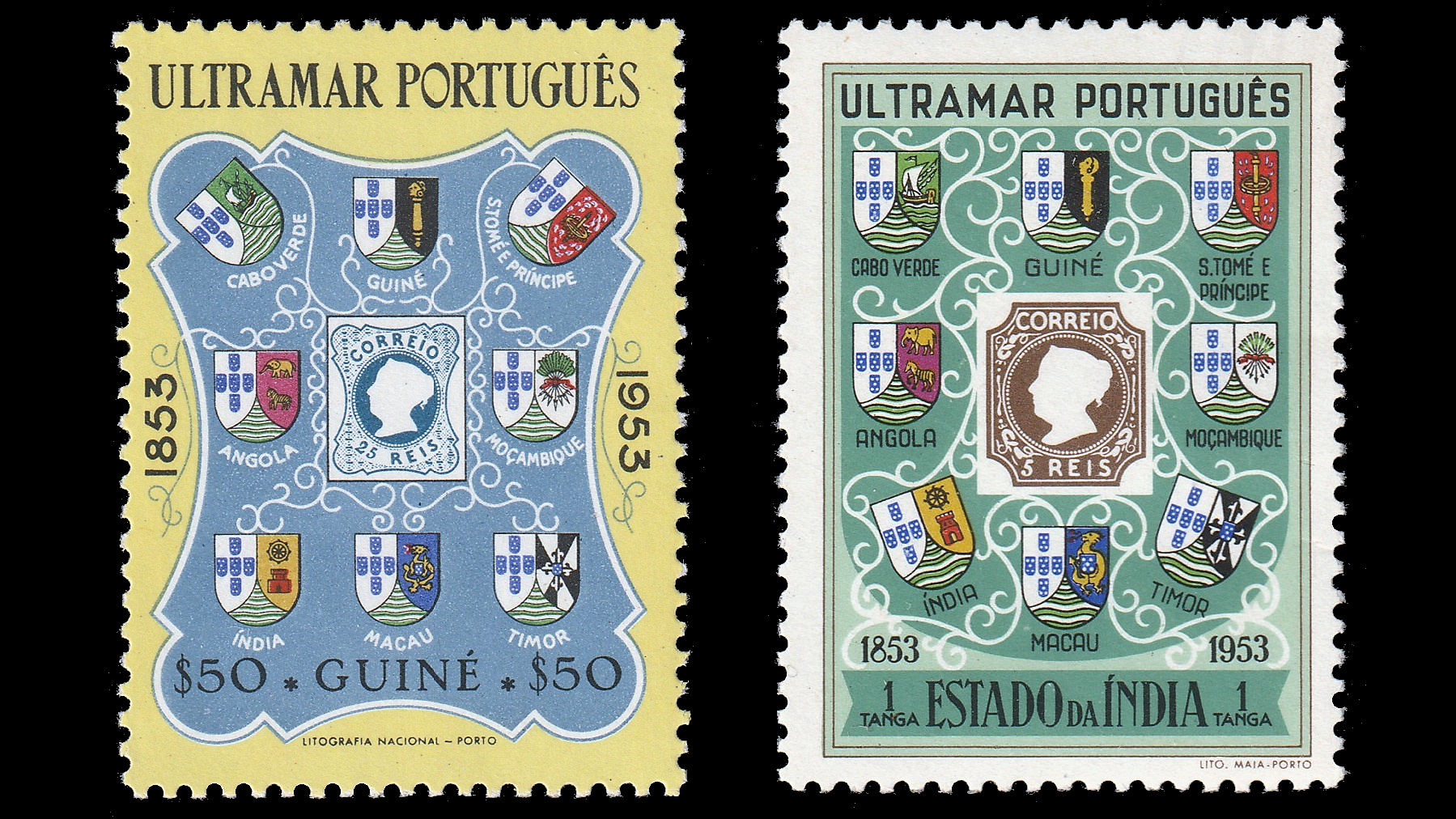 1953 Portuguese Stamp Centenary