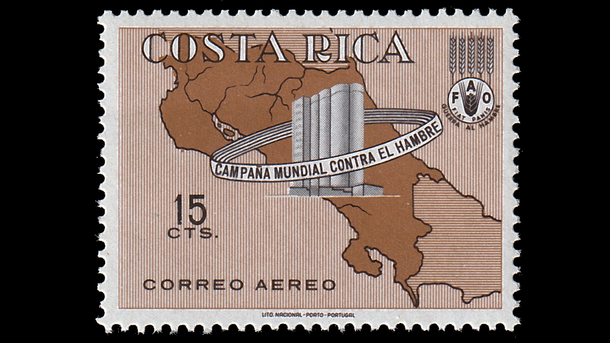 1963 Costa Rica Freedom from Hunger