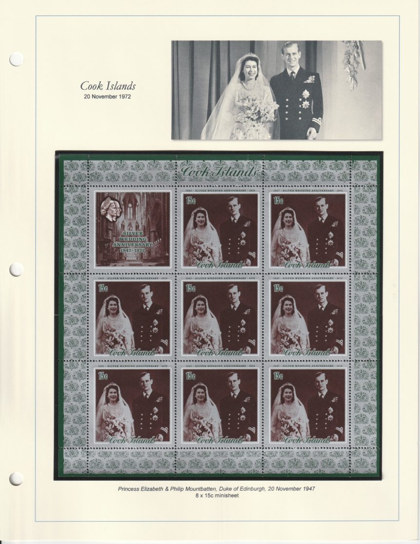 1972 QEII Silver Wedding