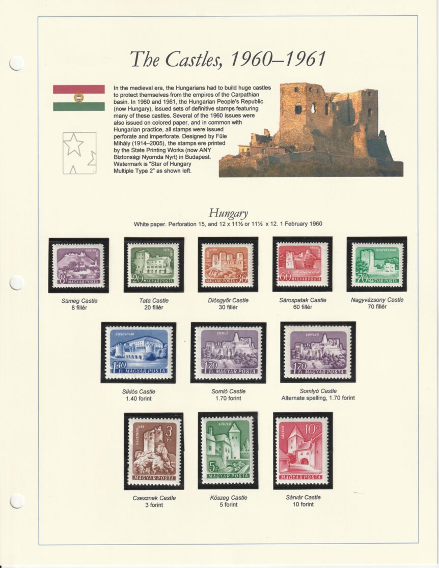 1960–1964 Hungarian Castles