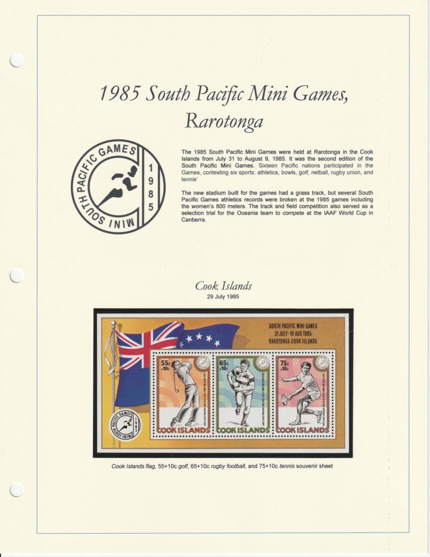 1985 South Pacific Mini Games, Rarotonga