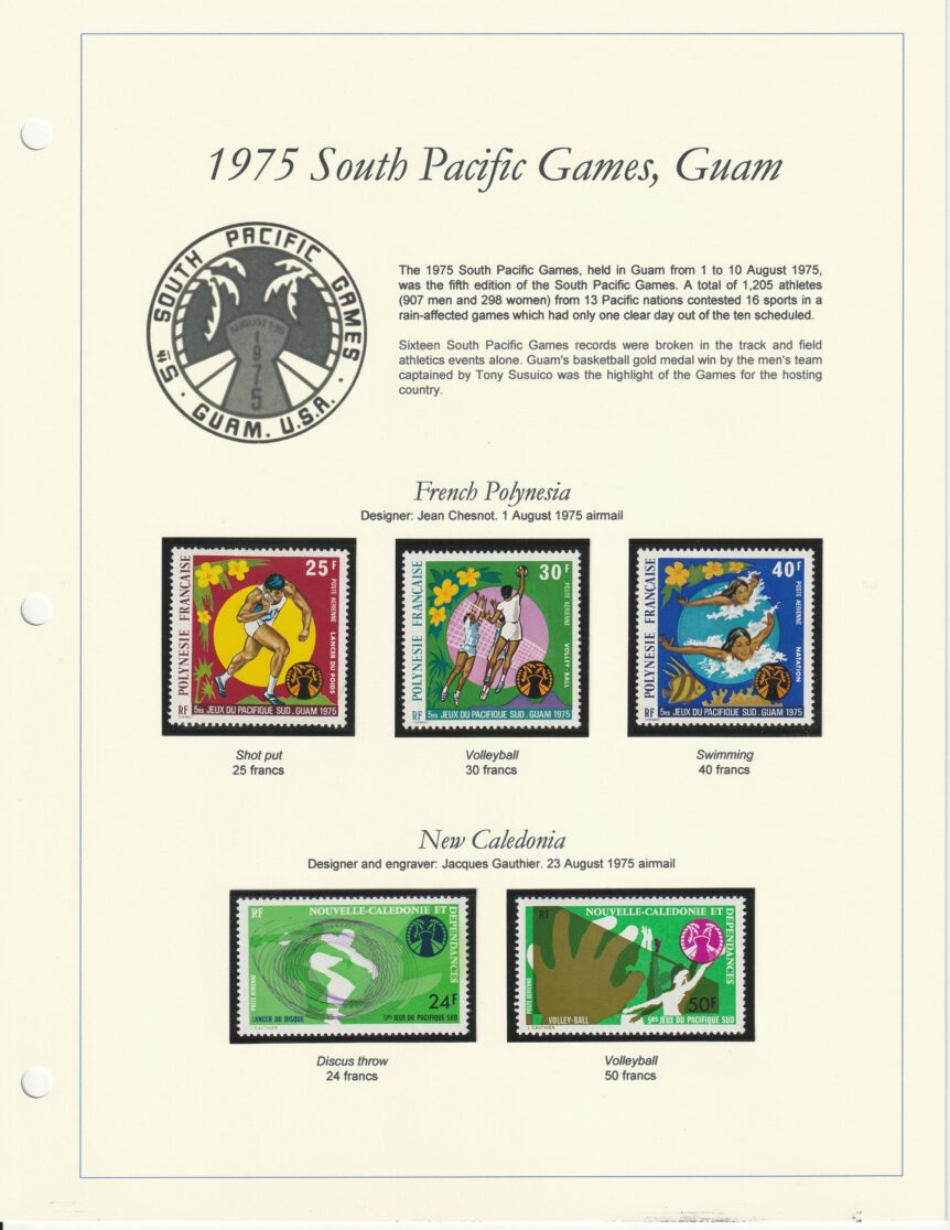 1975 South Pacific Games, Guam