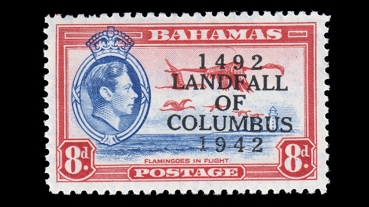 1942 Columbus Landing in Bahamas 450th Anniversary