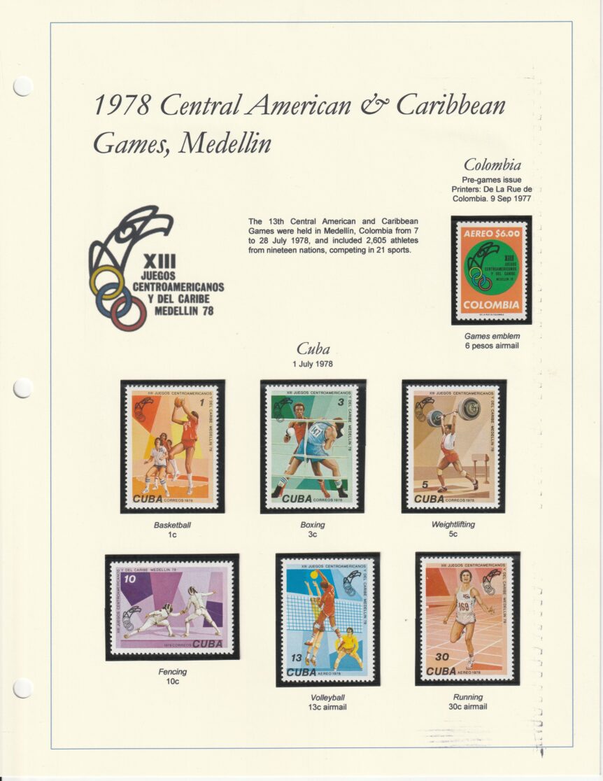 1978 Central American and Caribbean Games, Medellin