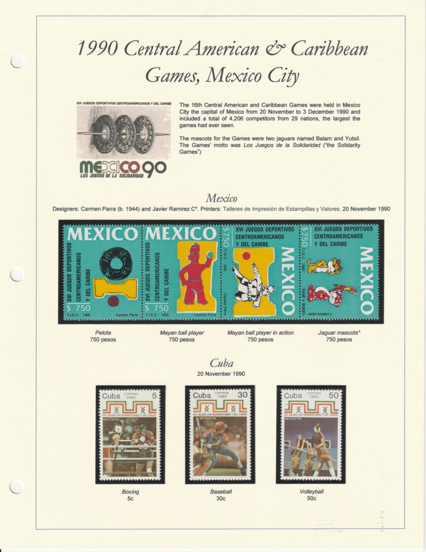 1990 Central American and Caribbean Games, Mexico City