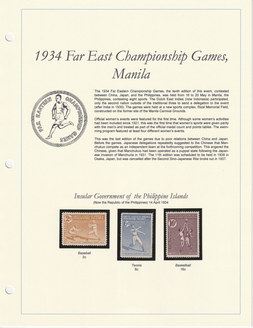 1934 Far East Championship Games