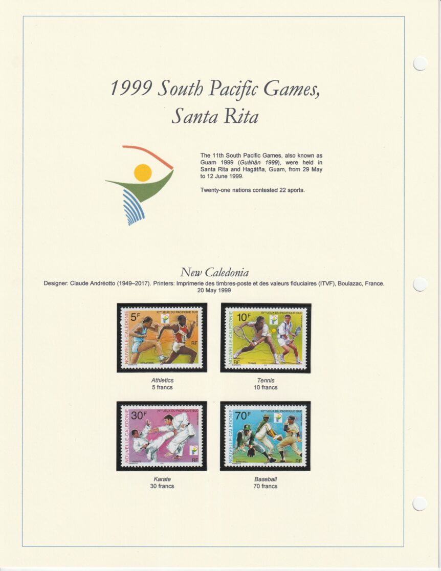 1999 South Pacific Games, Santa Rita