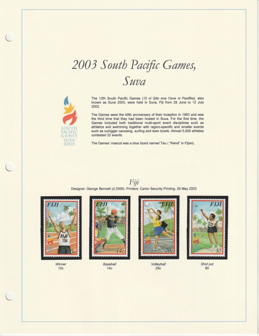 2003 South Pacific Games, Suva