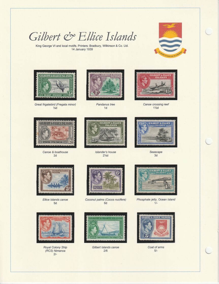 1939 Gilbert &amp; Ellice Islands