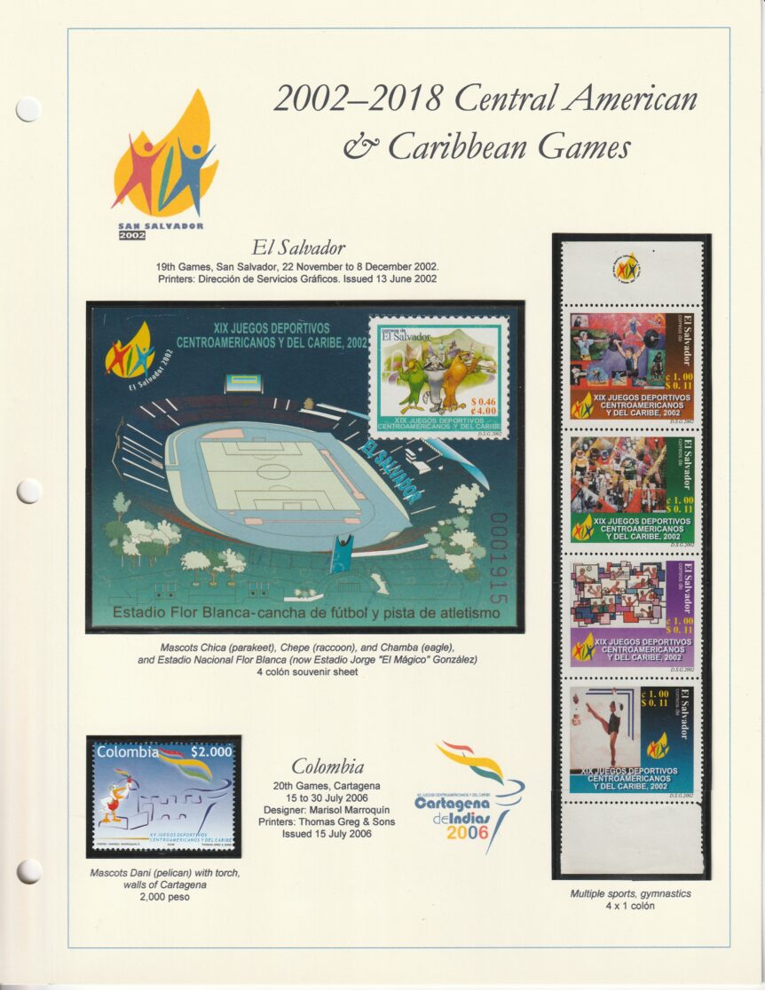 2002-2018 Central American &amp; Caribbean Games