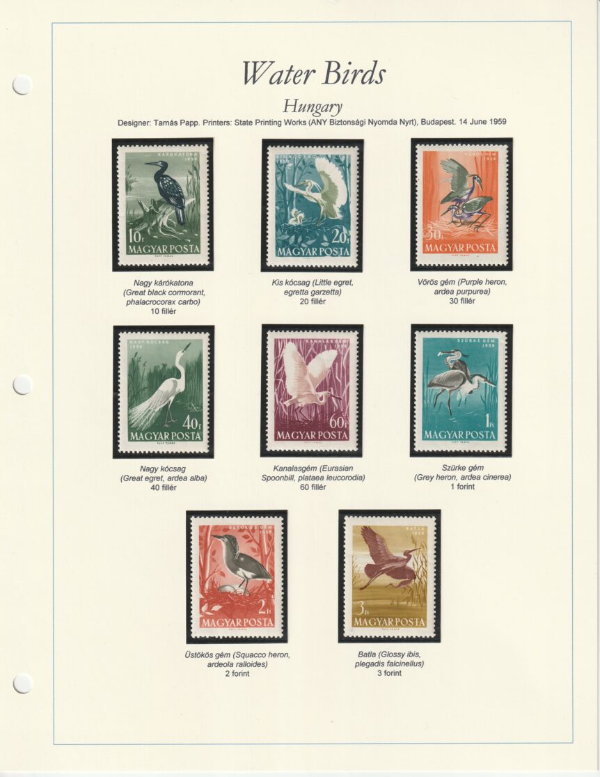 1959 Water Birds