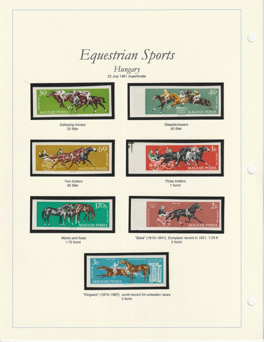 1962 Hungary Equestrian Sports