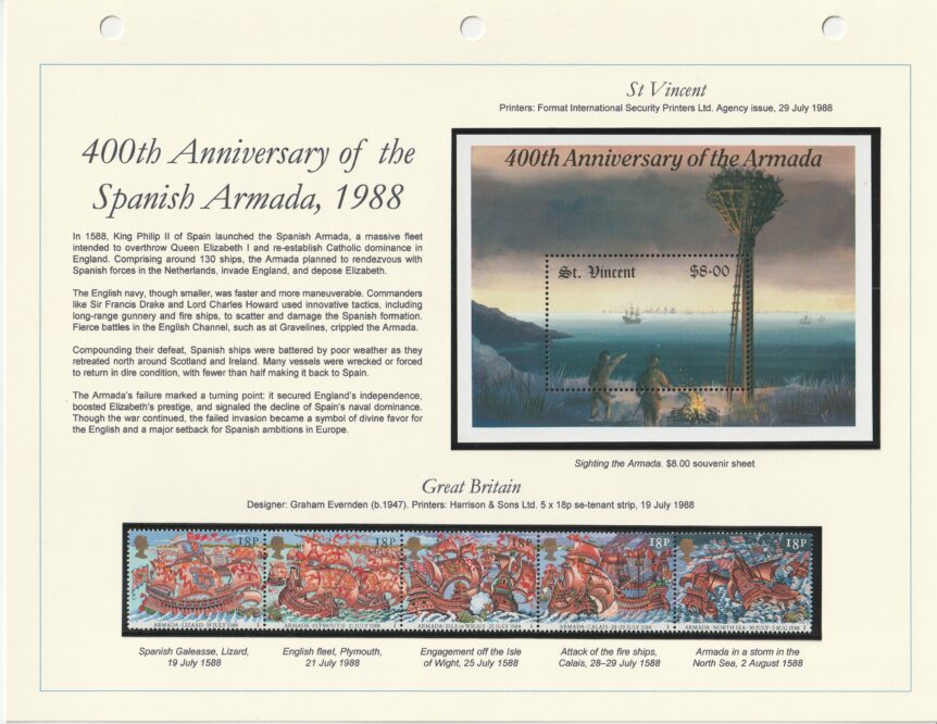 1988 Spanish Armada 400th Anniversary