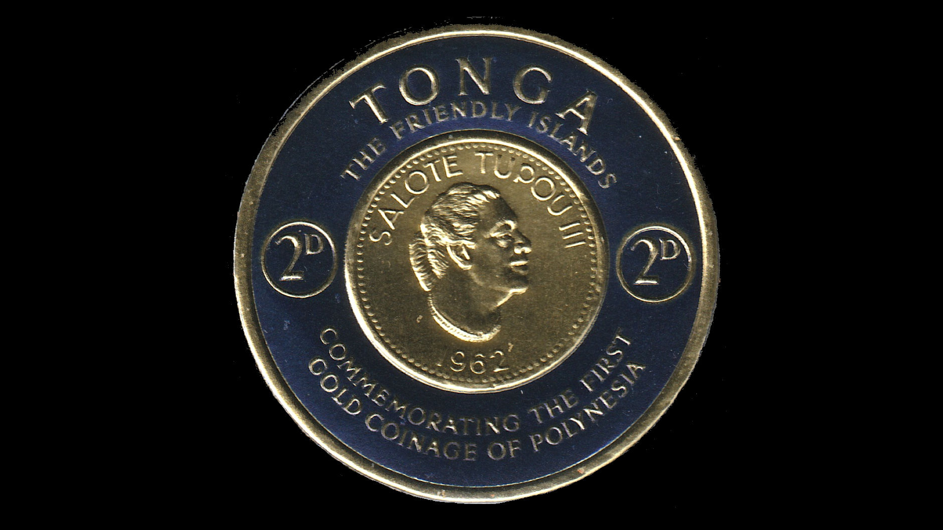 1963 Tonga Gold Coinage