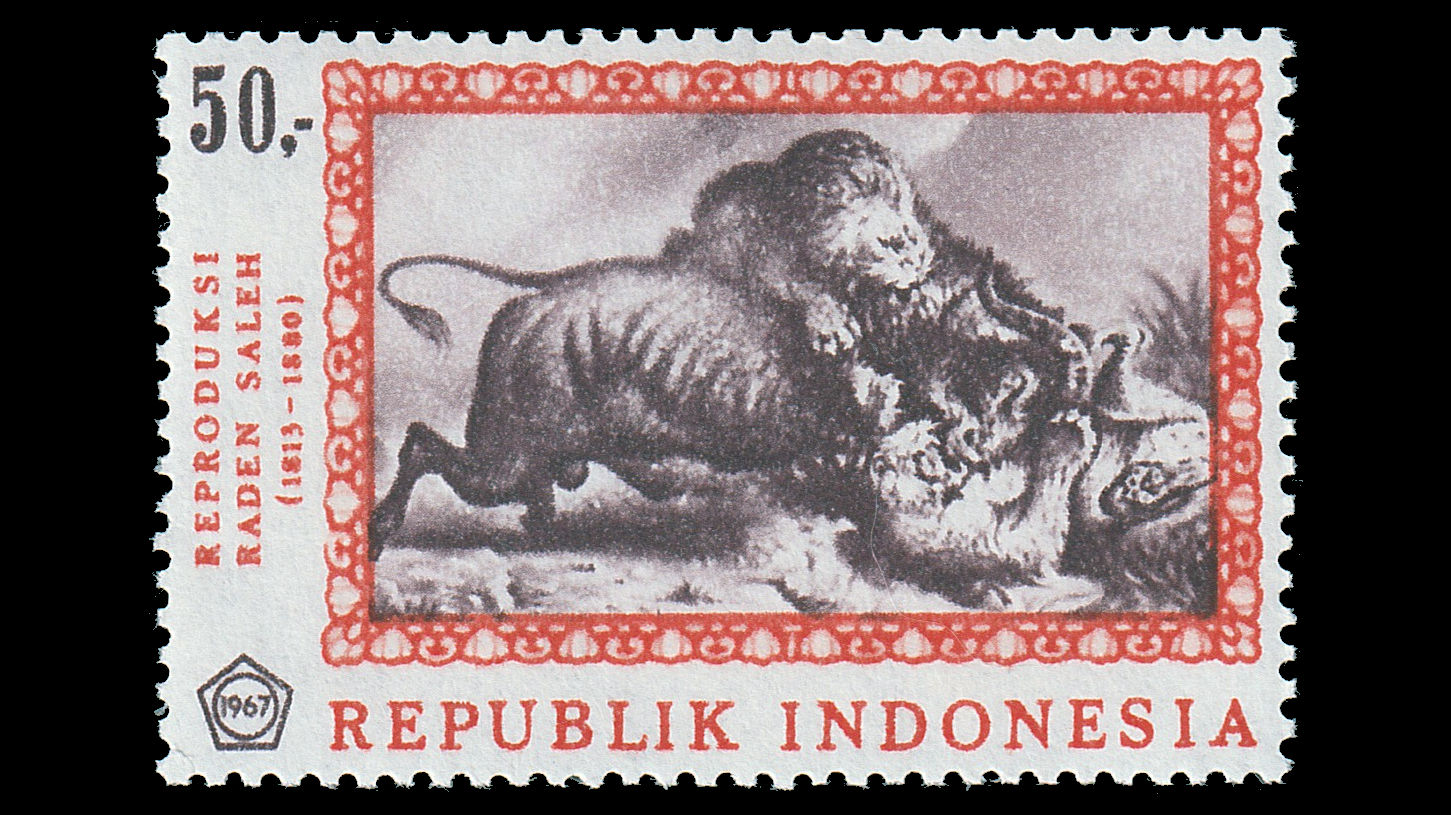 1967 Indonesia Raden Saleh