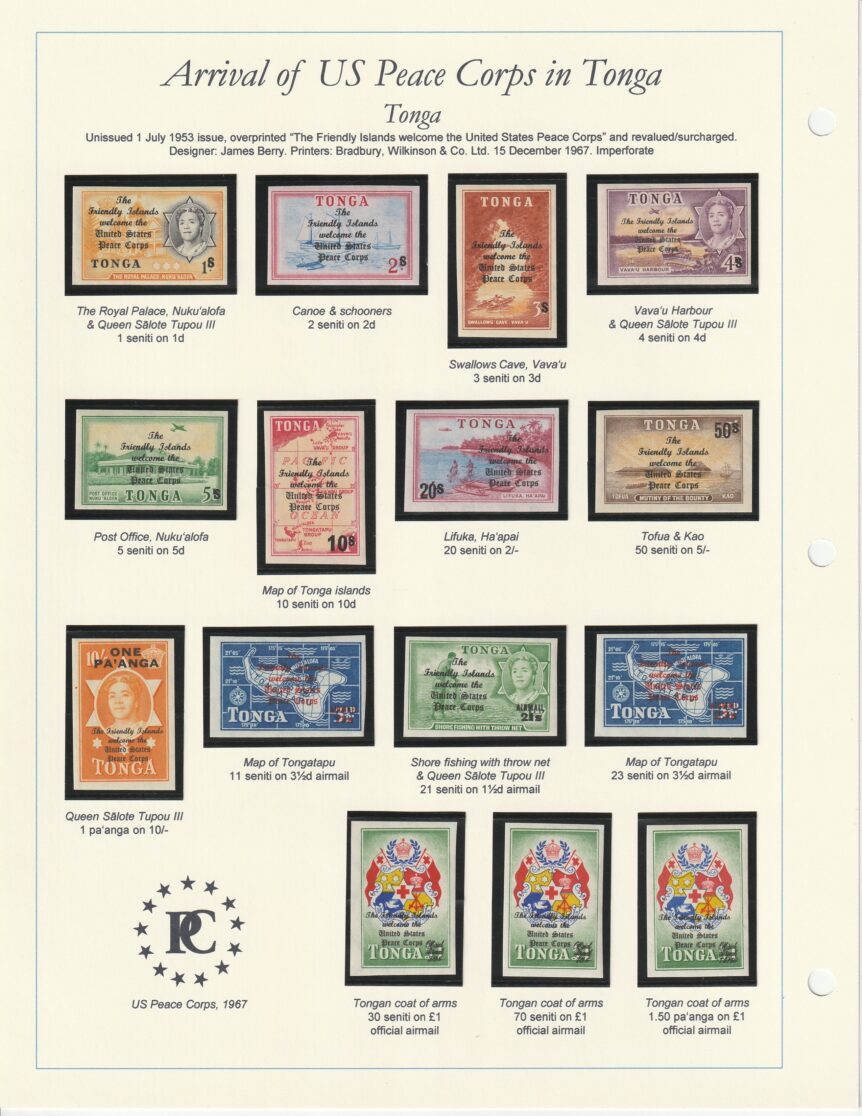 1967 Tonga Peace Corps
