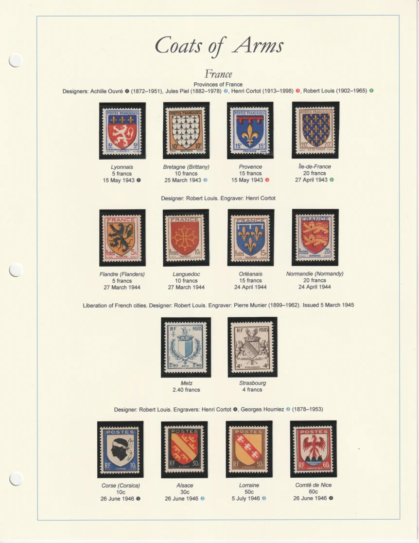 France Coats of Arms