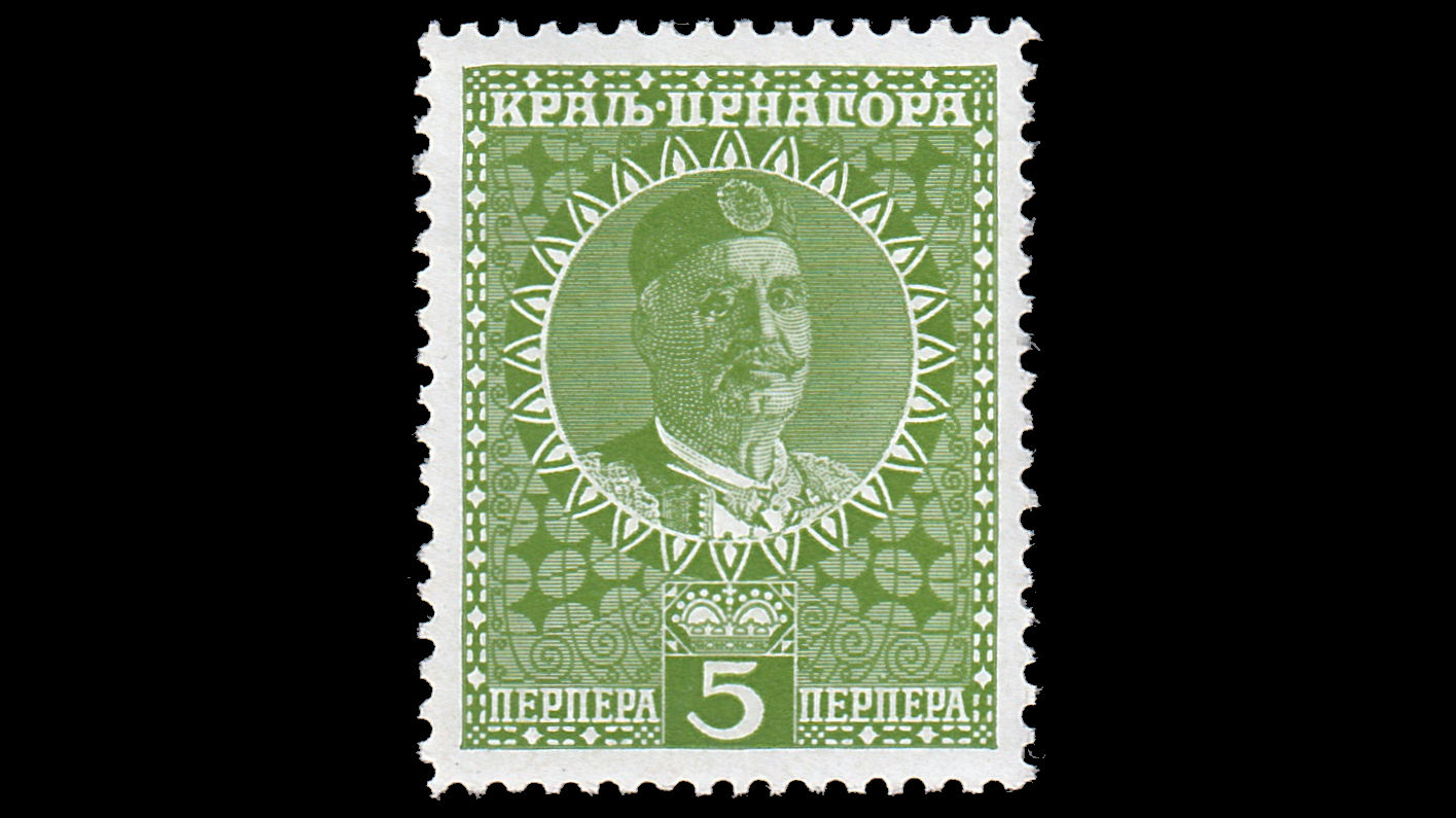1913 Montenegro Definitives