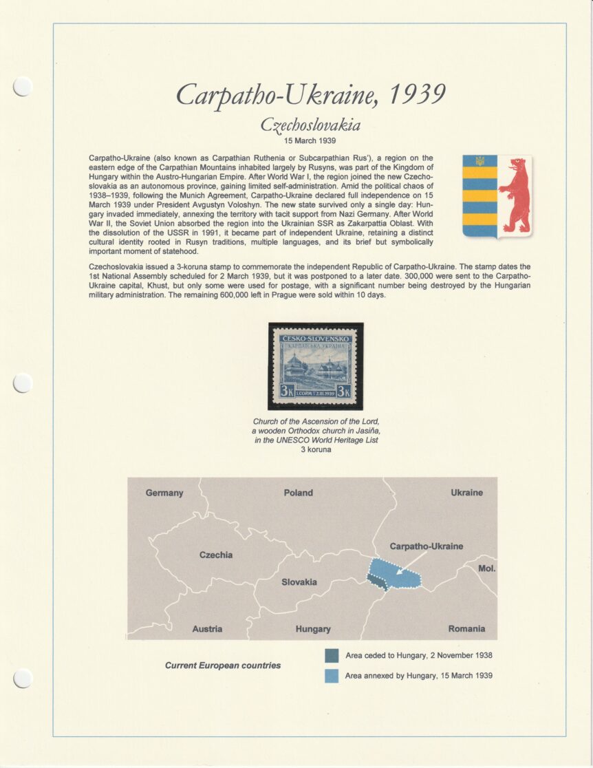 1939 Carpatho-Ukraine