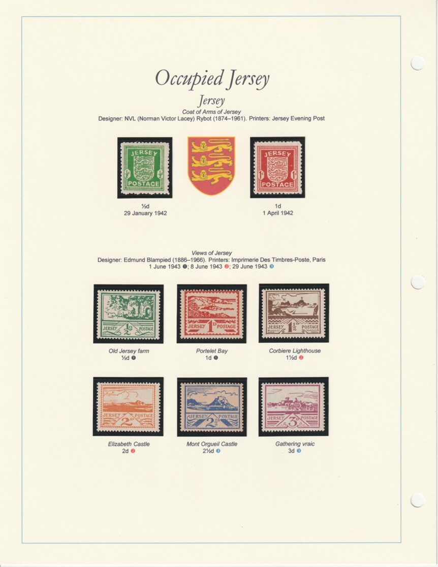 1942-1943 Occupied Jersey