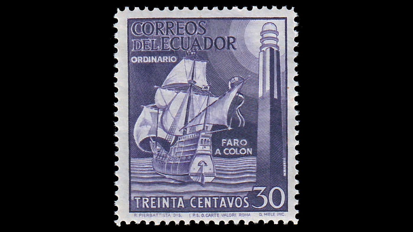 Columbus Memorial Lighthouse, 1948