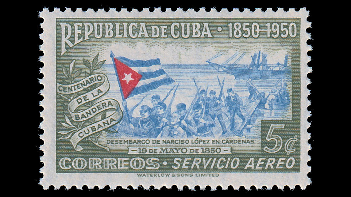 1951 Cuban Flag Centenary