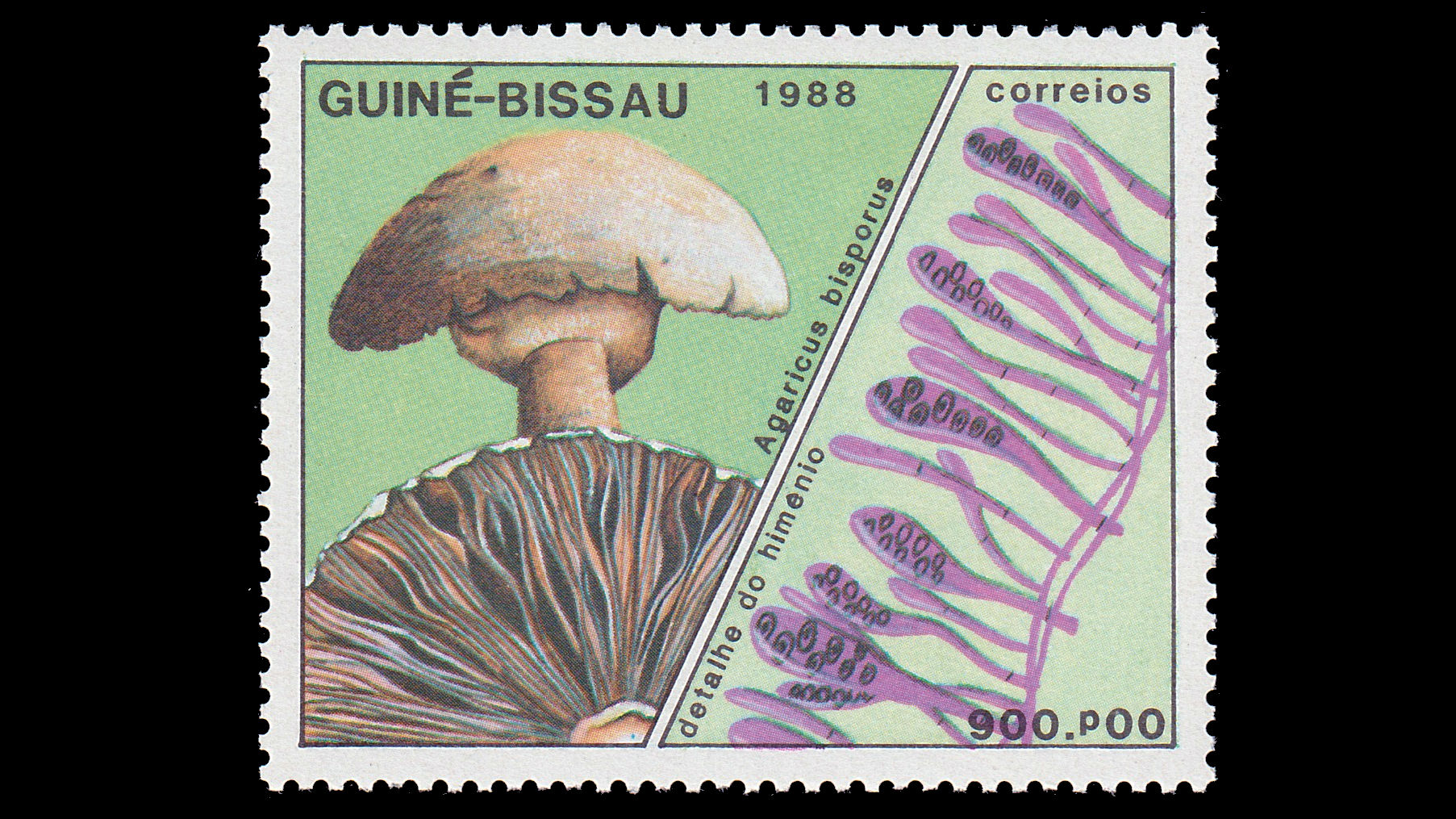 1988 Guinea Bissau Fungi