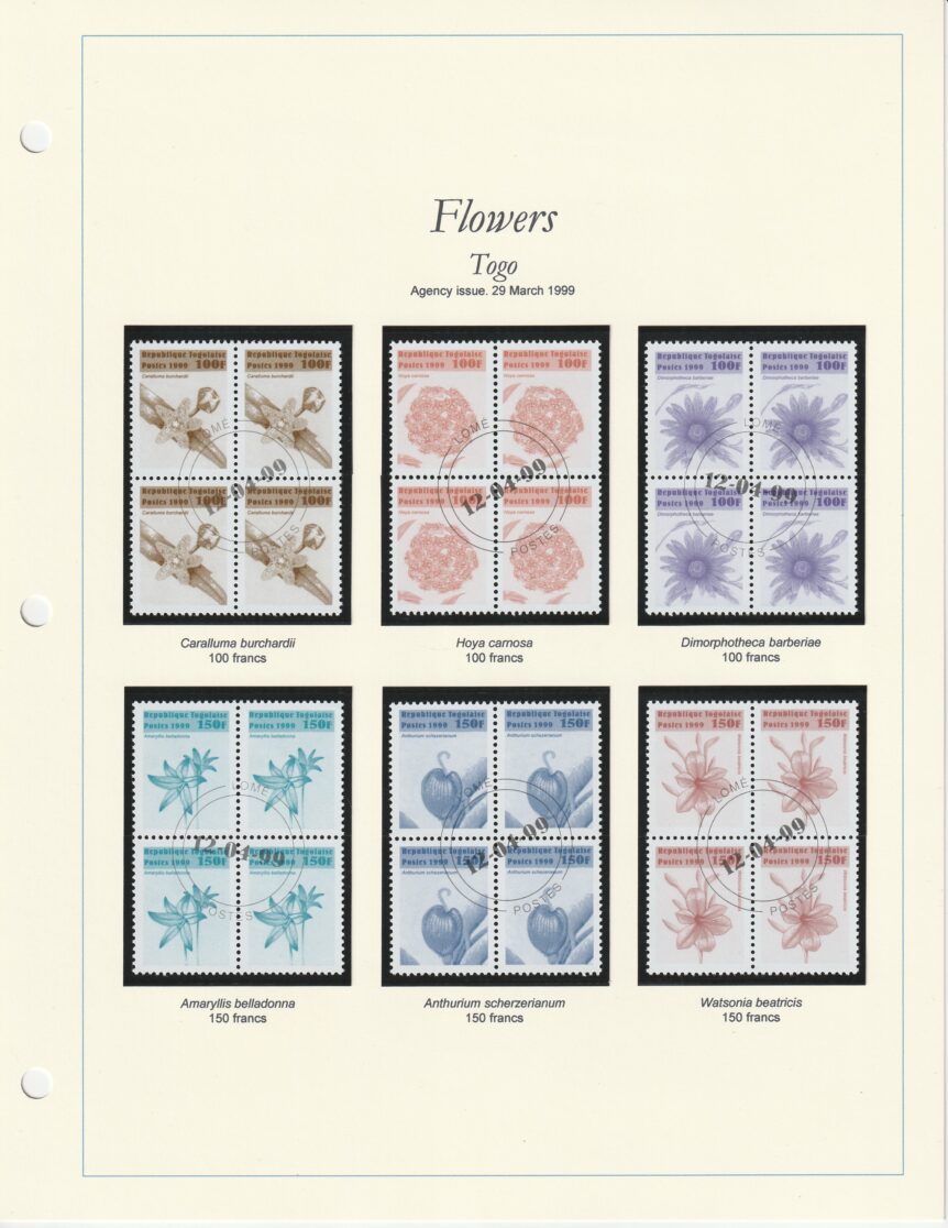 1999 Togo Flowers