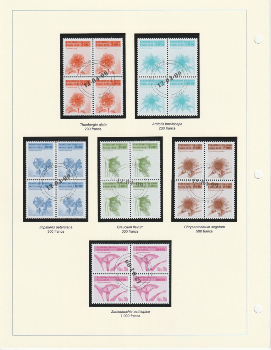 1999 Togo Flowers