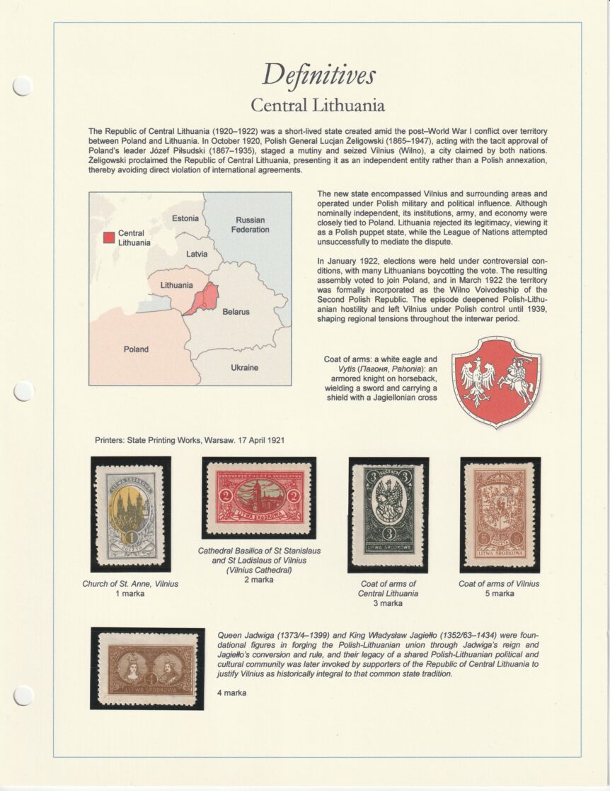 1921 Central Lithuania