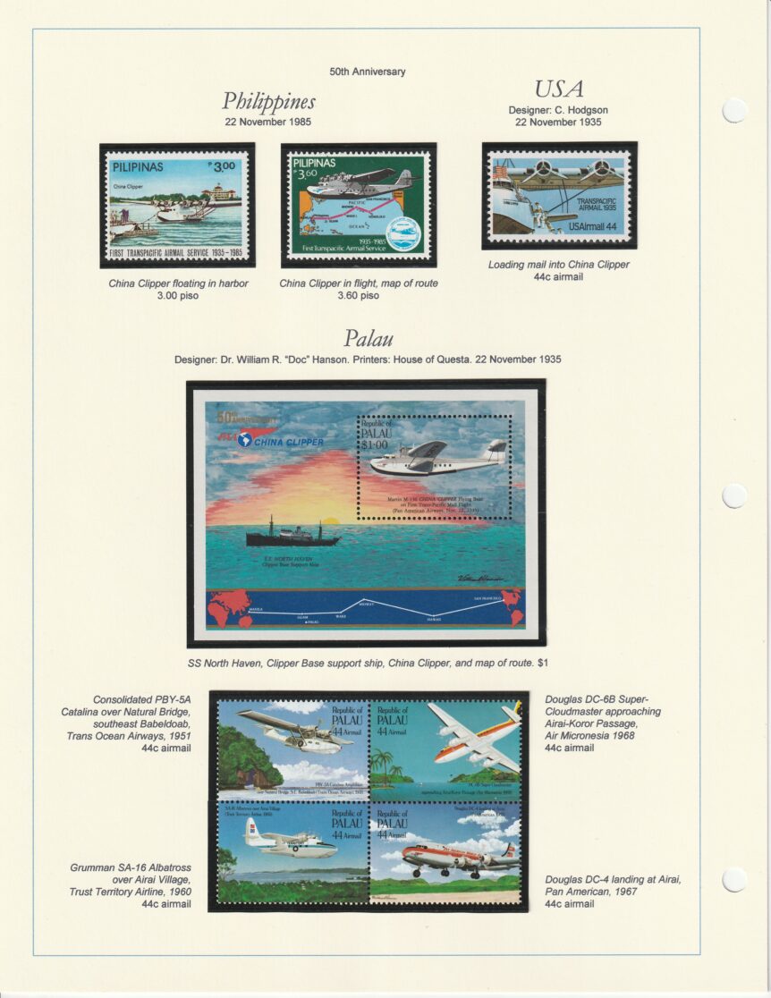 1935 Transpacific airmail