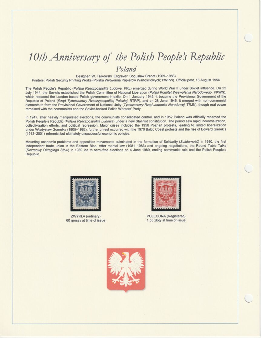10th Anniversary of the Polish People&rsquo;s Republic