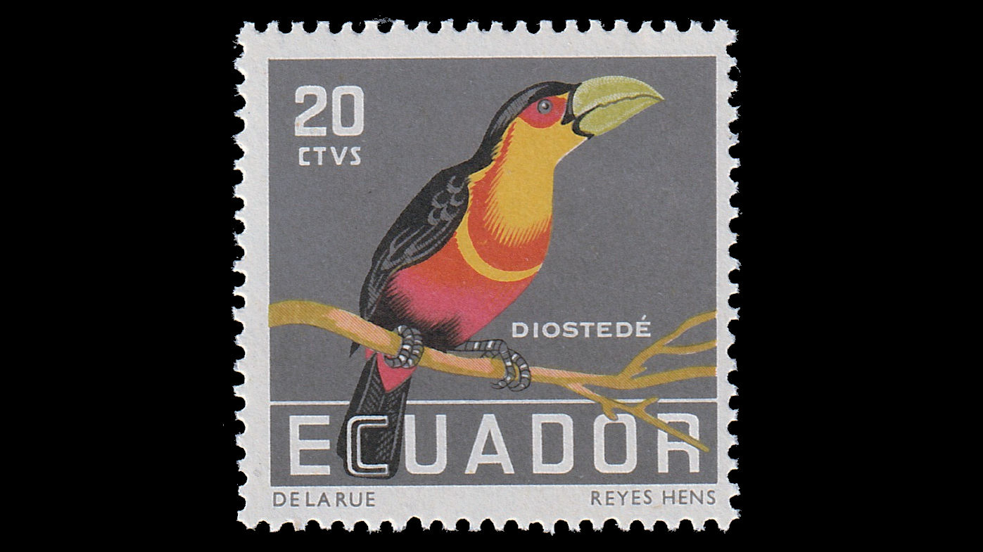 1958 Ecuador Birds