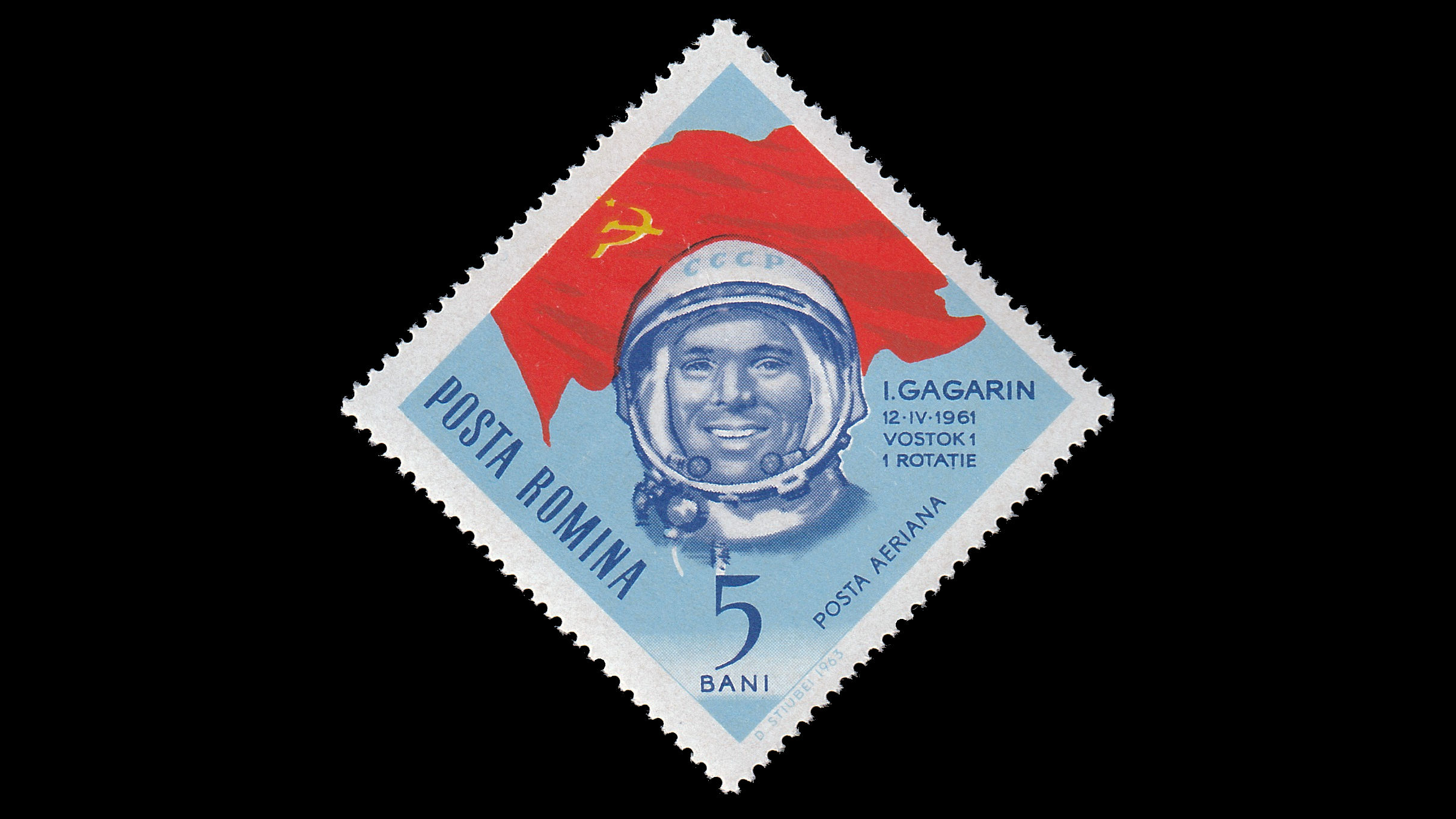 1964 Romania Cosmonauts & Astronauts