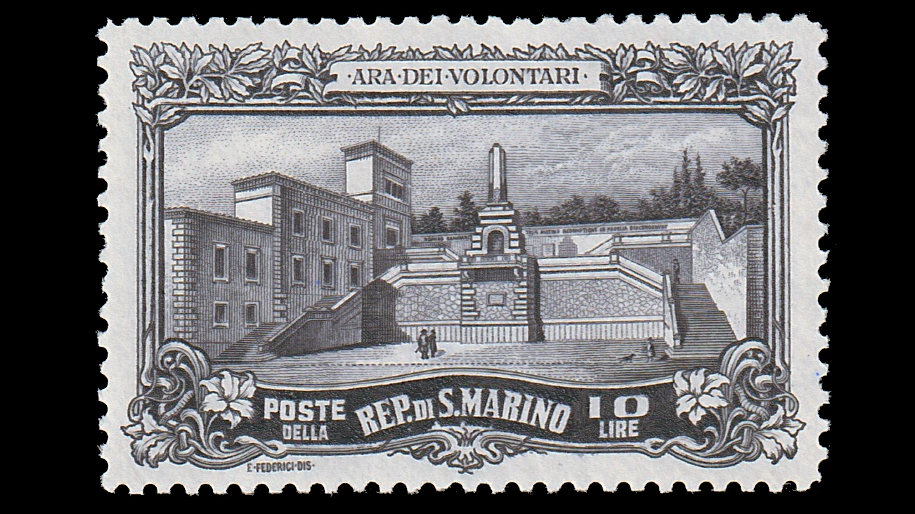 1937 San Marino Ara dei Volontari