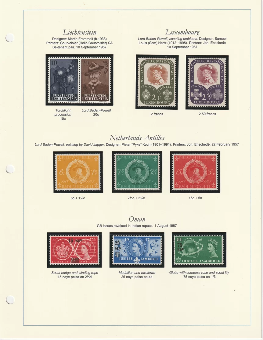 1957 Scouting Events