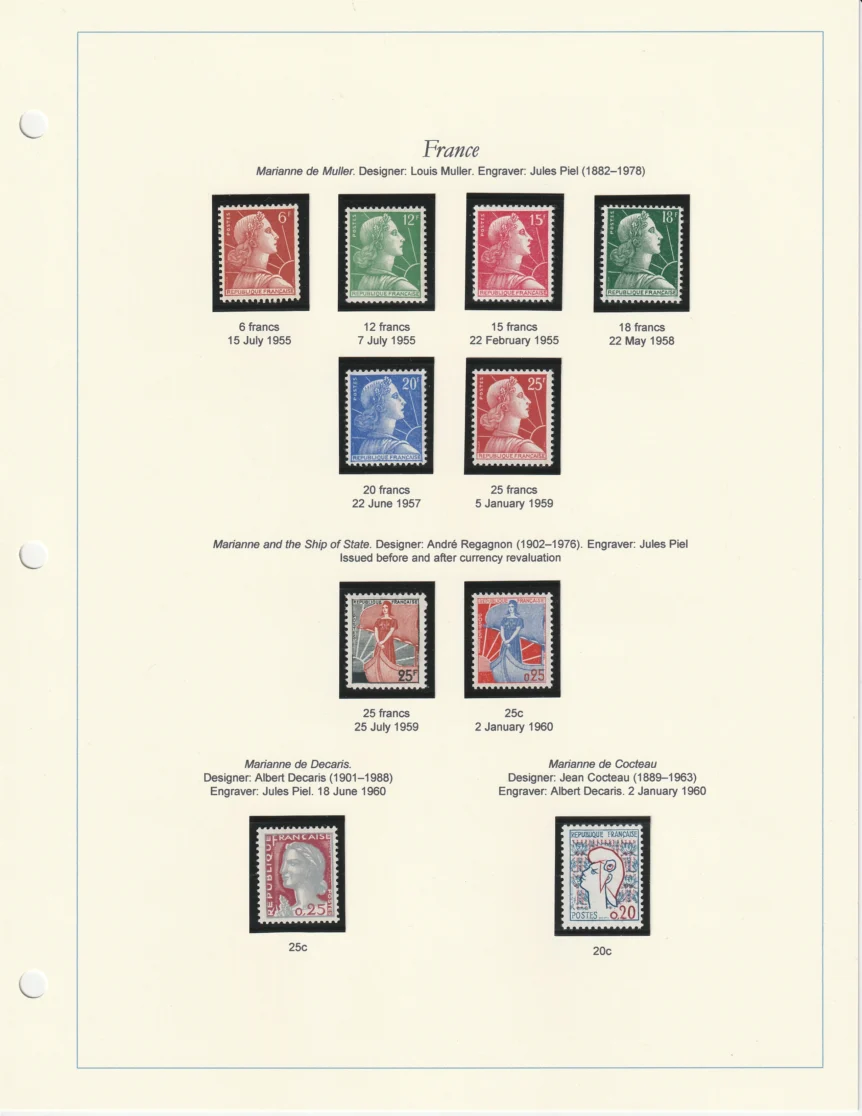 France Definitives