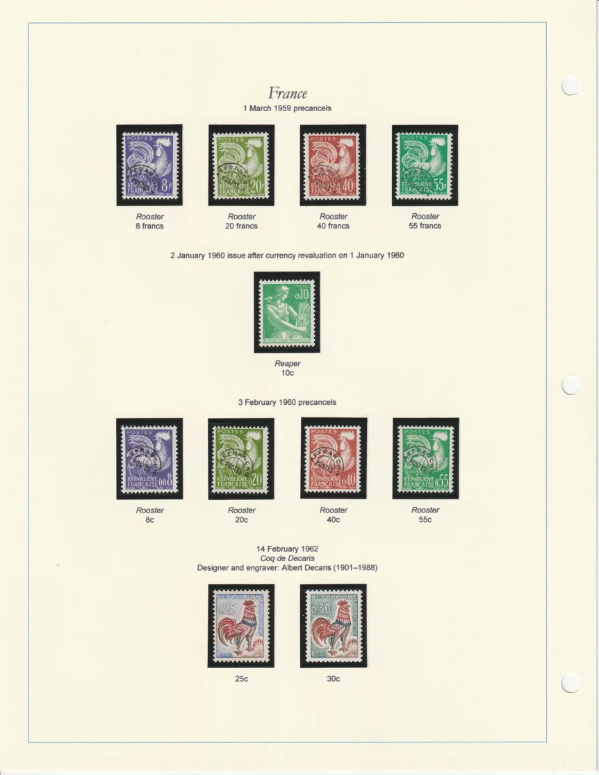 1954-1962 Reapers and Roosters