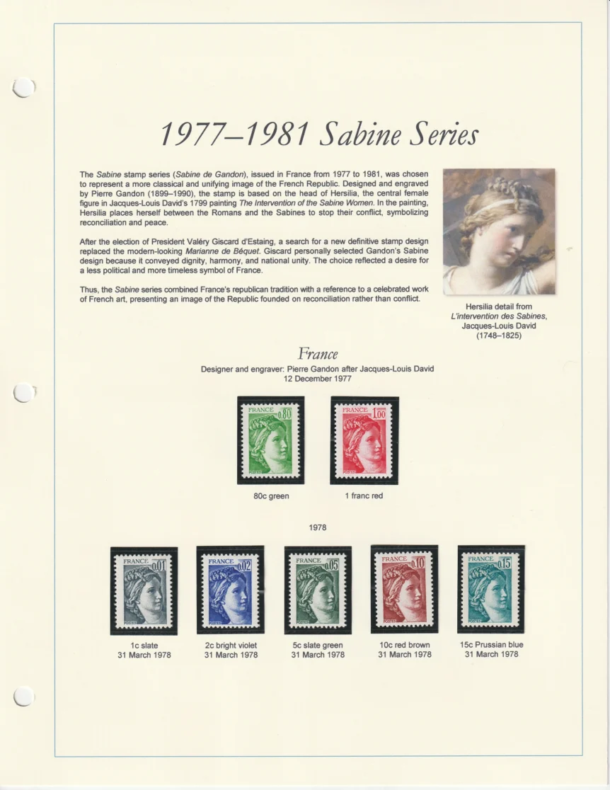 1977-1981 French Sabine 01 1977-1981 French Sabine
