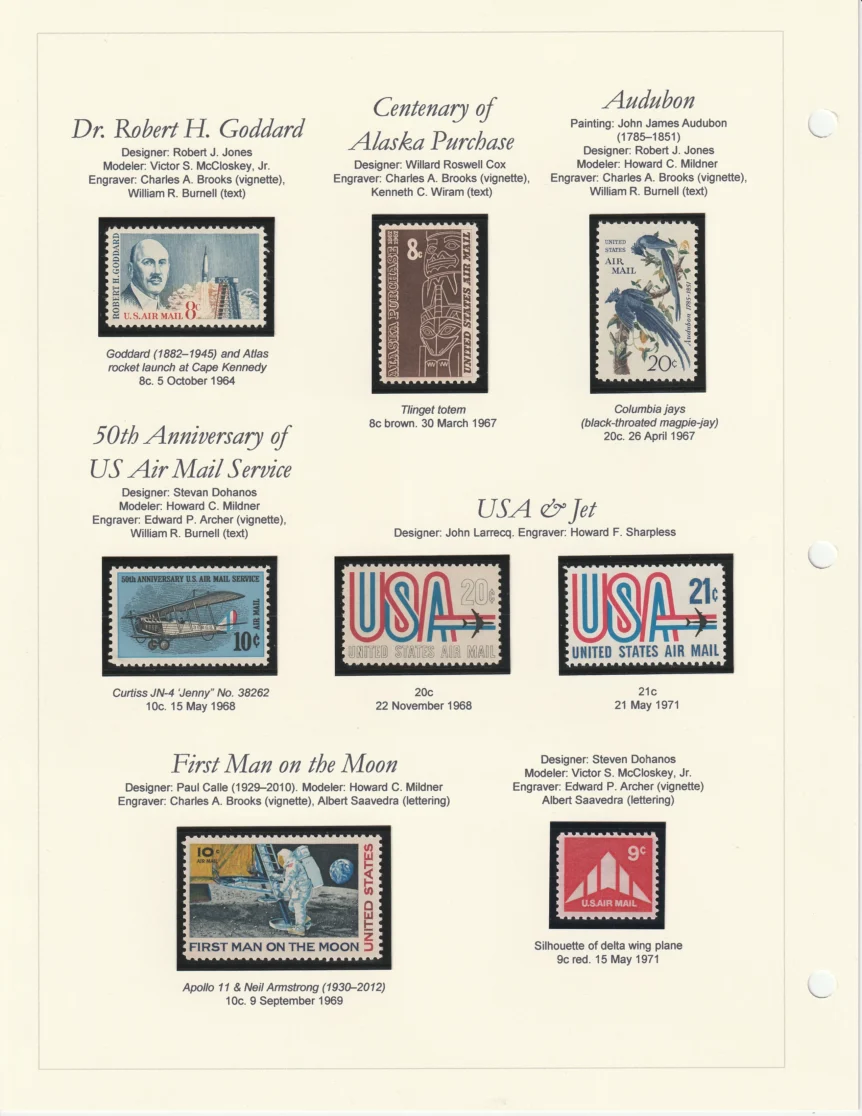 1918-2012 US Airmail 10 1918-2012 US Airmail